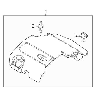 Ford OE - Engine / Transaxle - Engine Appearance Cover (8 Engine VIN Character)
