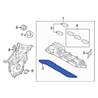 Ford OE - Left Engine Valve Cover Gasket