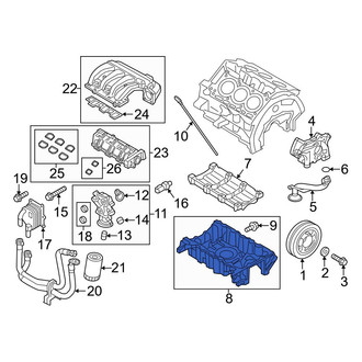 Ford OE - Engine Oil Pan
