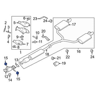 Ford OE - Exhaust System Hanger