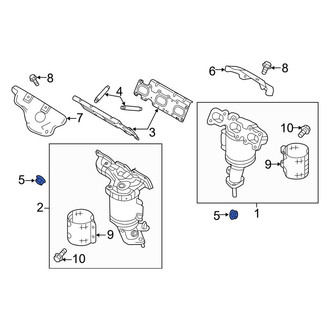 Ford OE - Exhaust Manifold Nut