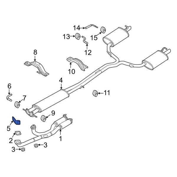 Exhaust Muffler Gasket