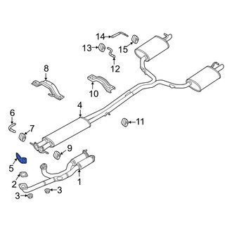 Ford OE - Exhaust Pipe Connector Gasket
