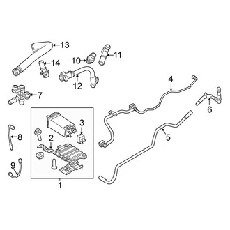 Ford OE - Emission System - Emission Components (3.7L)