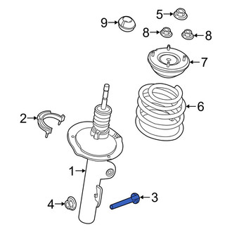 Ford OE - Lower Suspension Strut Bolt