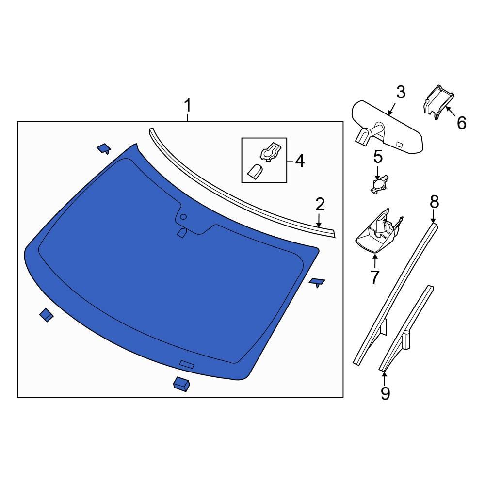 ford-oe-fb5z7803100f-front-windshield