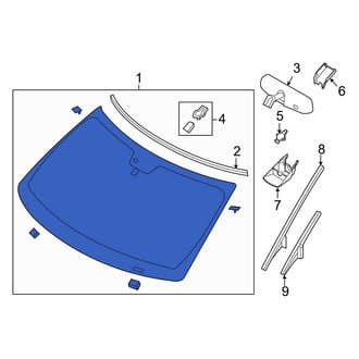 Ford OE - Front Windshield