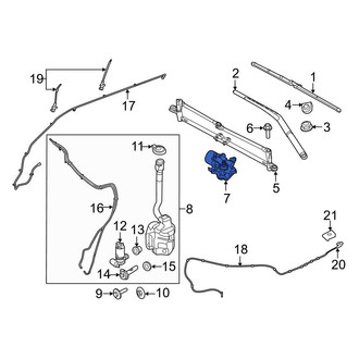 Ford OE - Front Wiper Motor