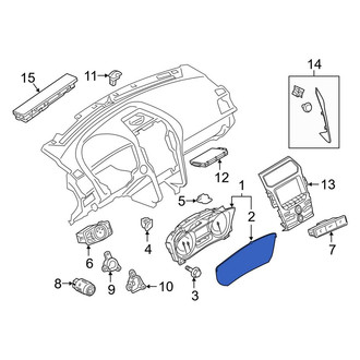 Ford OE - Instrument Panel Lens