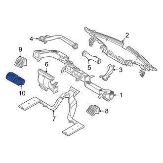Ford OE - Front Center Dashboard Air Vent