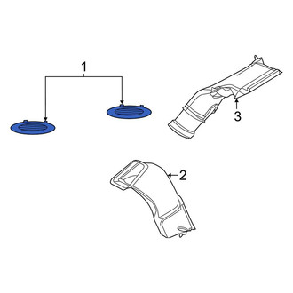 Ford OE - Rear Dashboard Air Vent
