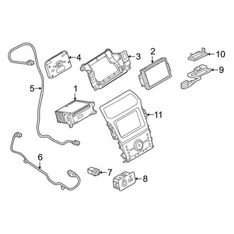Ford OE - Instrument Panel - Sound System (Receiver Interface #2)
