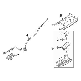 Ford OE - Console - Shifter Housing (6F55, 6F50 Transmission)