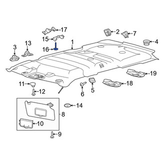 Ford OE - Interior Grab Bar Screw