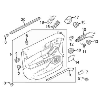 Ford OE - Front Door - Interior Trim