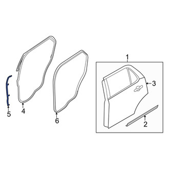Ford OE - Left Door Shell Seal