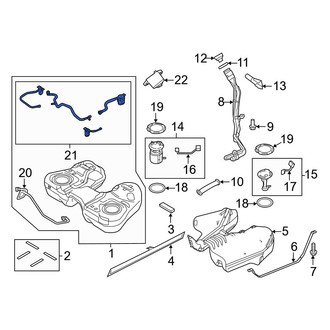 Ford OE - Fuel Pressure Sensor