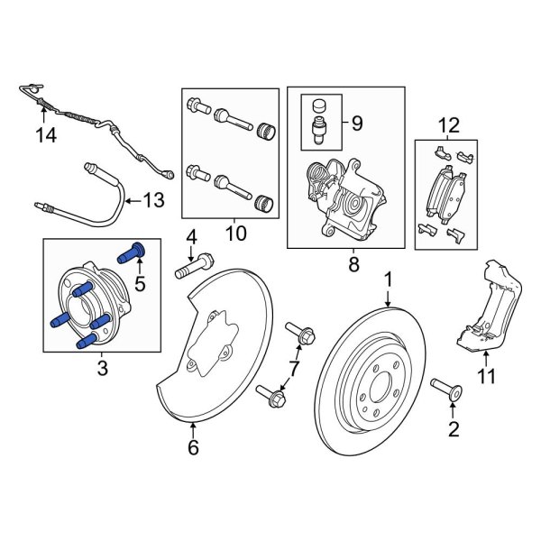 Wheel Lug Stud