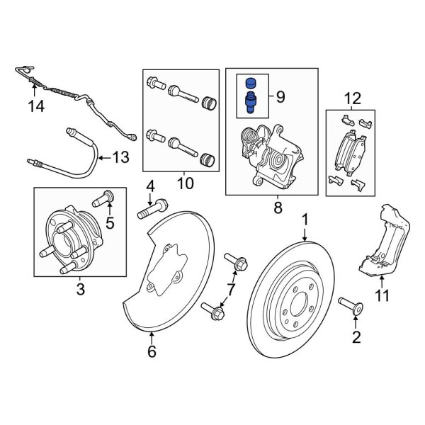 Brake Bleeder Screw