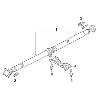 Ford OE - Rear Suspension - Drive Shaft