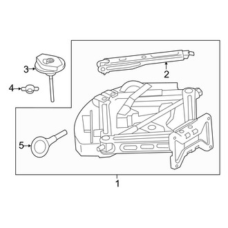 Ford OE - Rear Body & Floor - Jack & Components