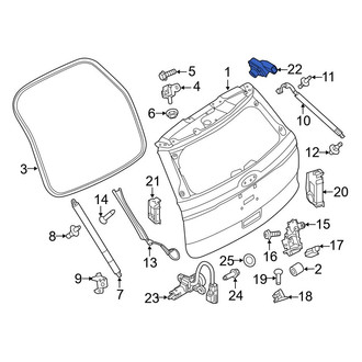 Ford OE - Rear Park Assist Camera