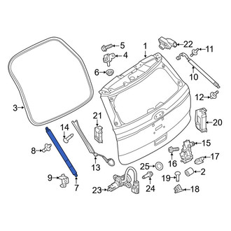 Ford OE - Liftgate Lift Support