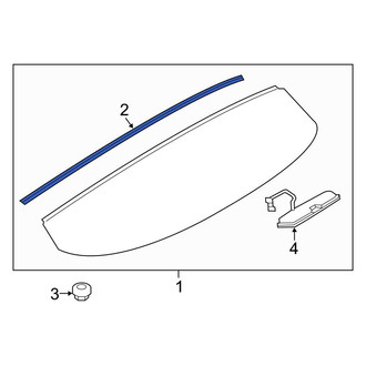 Ford OE - Spoiler Seal