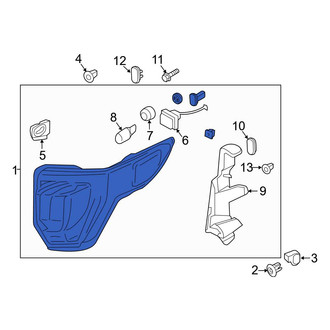 Ford OE - Rear Left Tail Light Assembly