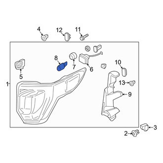 Ford OE - Rear Inner Back Up Light Bulb