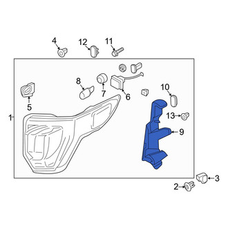 Ford OE - Right Tail Light Assembly Insulator