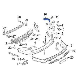 Ford OE - Rear Right Bumper Cover Stay