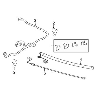 Ford OE - Rear Bumper - Bumper & Components (With Trailer Tow, Sensors & Electrical)
