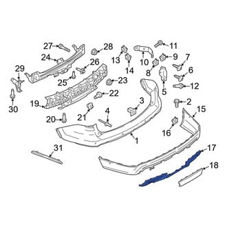 Ford OE - Rear Valance Panel