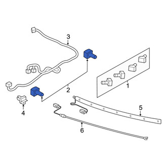 Ford OE - Rear Parking Aid Sensor