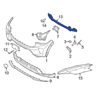 Ford OE - Front Bumper Impact Bar