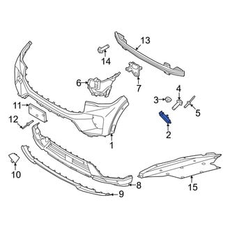 Ford OE - Right Bumper Cover Bracket