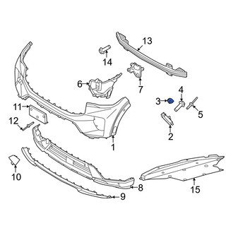 Ford OE - Bumper Cover Nut