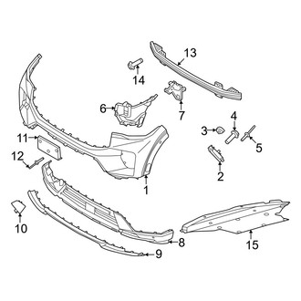 Ford OE - Front Bumper - Bumper & Components