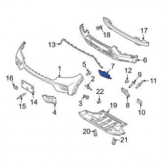 Ford OE - Front Left Brake Air Duct
