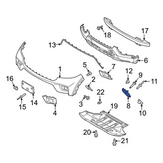 Ford OE - Right Bumper Cover Bracket