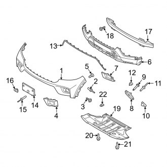 Ford OE - Front Bumper - Bumper & Components (Timberline)