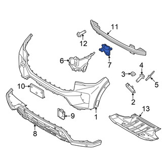 Ford OE - Left Fog Light Bracket
