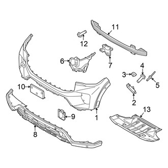 Ford OE - Front Bumper - Bumper & Components (Tremor)