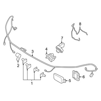 Ford OE - Front Bumper - Electrical Components (Timberline)