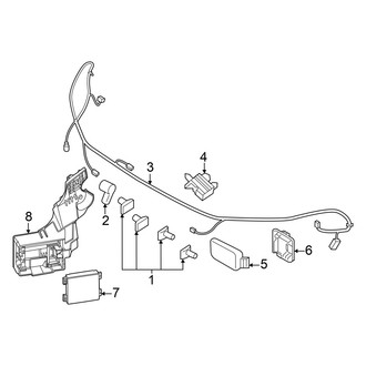 Ford OE - Front Bumper - Electrical Components (Tremor)