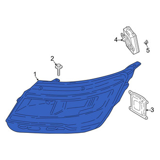 Ford OE - Front Left Headlight Assembly