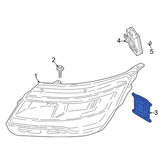 Ford OE - Front Headlight Control Module