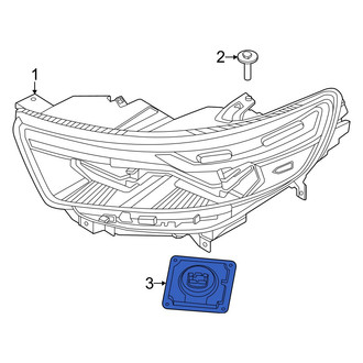 Ford OE - Front Headlight Control Module