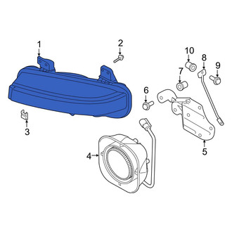 Ford OE - Front Right Turn Signal Light Assembly